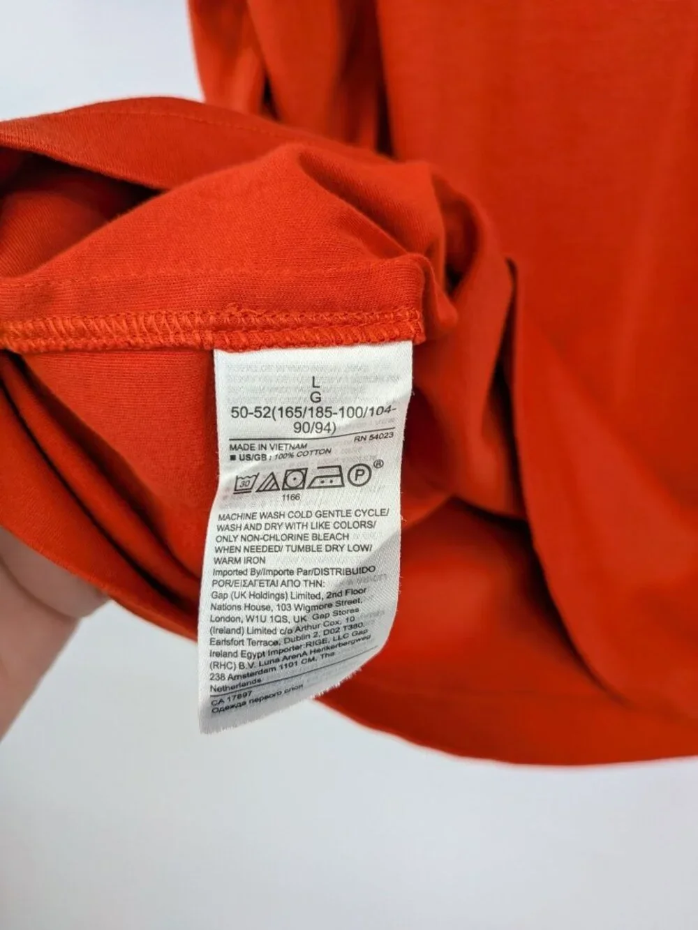 Banana Republic Luxury Touch Performance Polo Shirt Burnt Orange Normcore Large